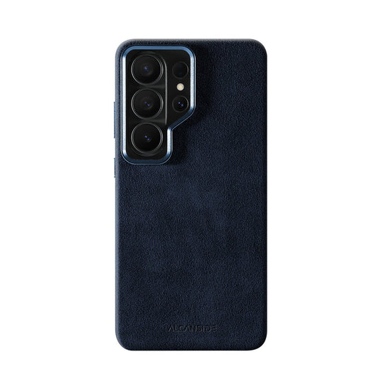 Samsung Galaxy S26 Ultra - Alcantara Case - Navy Blue